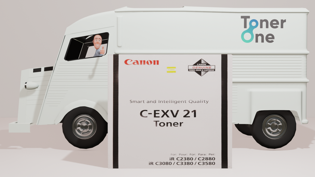 Canon Genuine C-EXV21 Black Toner CartridgeR C2380 C2880 C3080 Sealed 