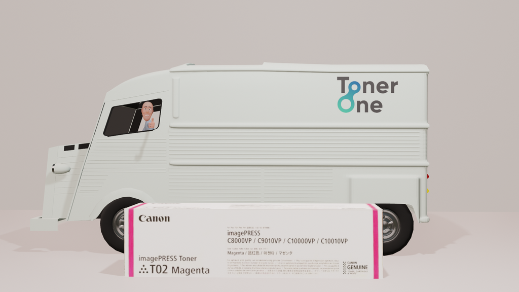 Canon Genuine T02 Magenta Toner Cartridge 8531B001AA C8000VP Sealed 