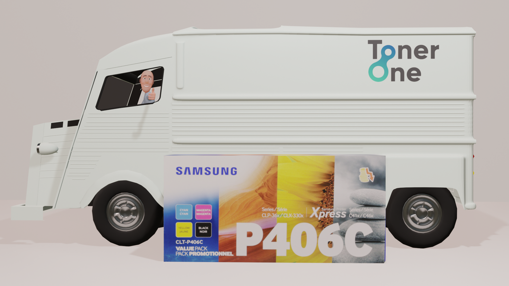 Samsung CLT-P406C(Magenta x2) TONER