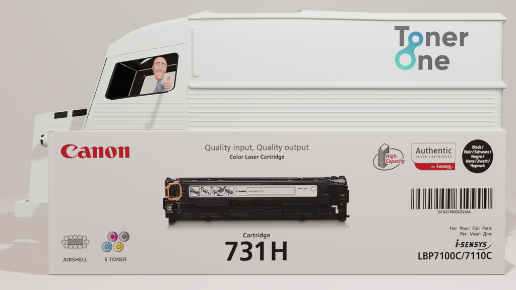 Canon 731 High Capacity Toner Cartridge - Black (copy)