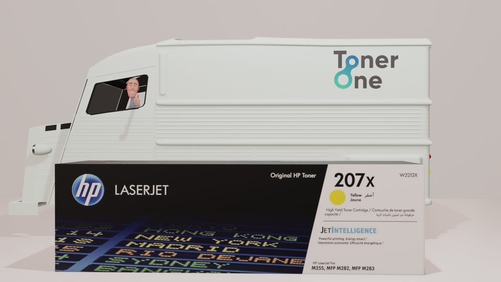 HP W2212X  207X Original Toner Cartridge Yellow - New