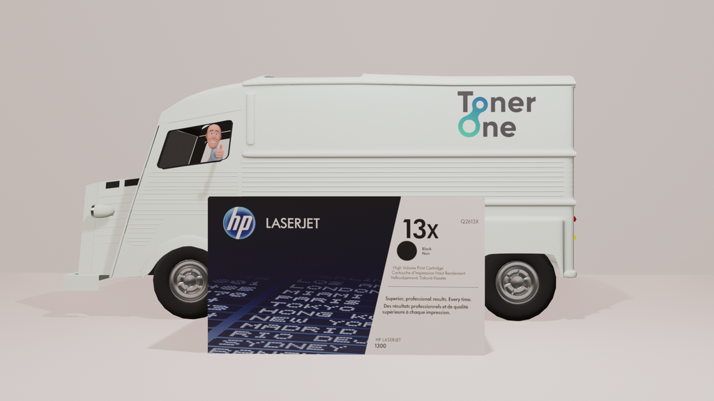 HP 13X - Q2613X - 1 x Black - Toner cartridge - High Yield - For LaserJet 1300, 1300n, 1300xi (copy)