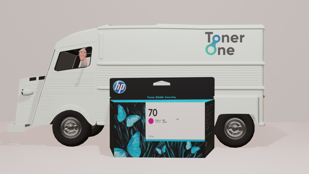 HP Genuine C9455A Light Magenta Ink Cartridge 70 Designjet Z2100 2020 Sealed VAT (copy)