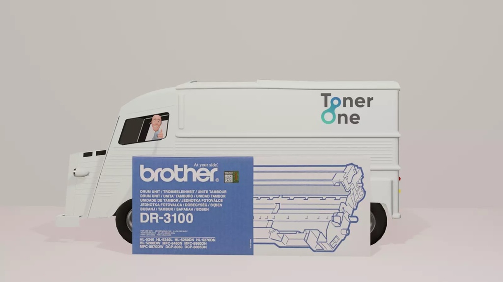 Genuine Brother DR-3100 Black Drum Unit  HL-5250 - New