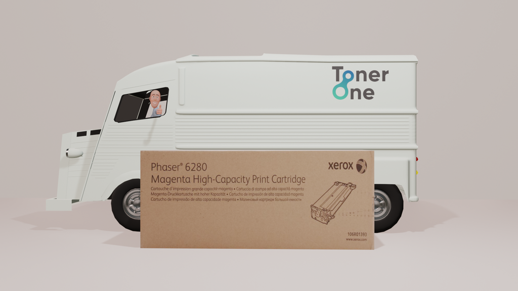 Genuine Xerox 106R01393 High Capacity Toner Cartridge - Magenta