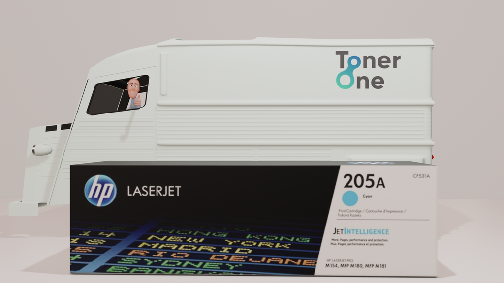 HP 205A Original Toner Cartridge CF531A Cyan