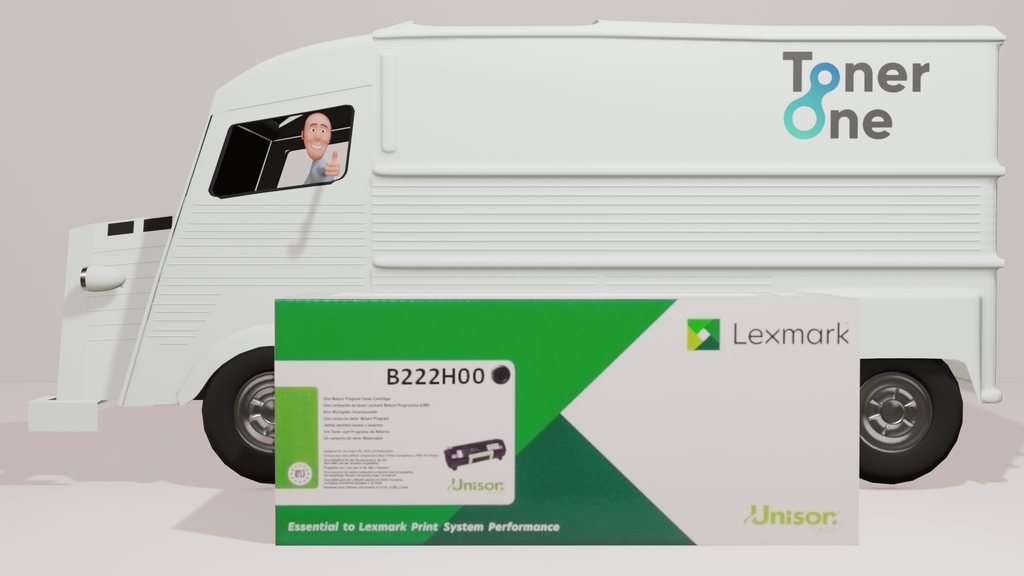 Lexmark B222H00 High Capacity Black Toner Cartridge, Normal