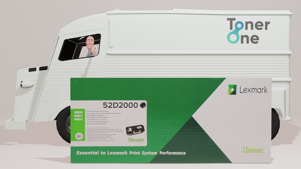 Lexmark 52D2000 Standard Capacity Toner Cartridge