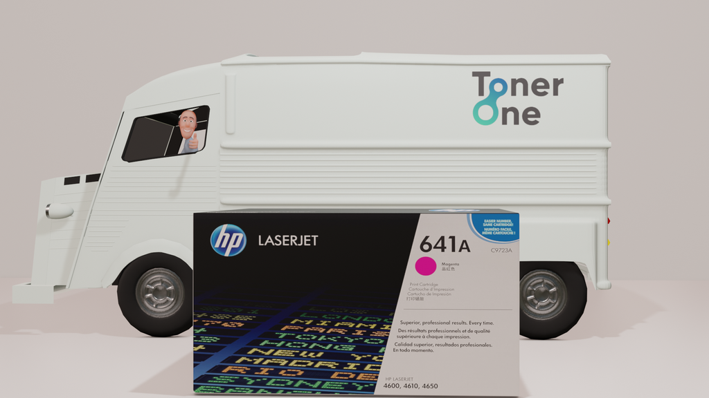 HP Genuine C9723A Magenta Toner Cartridge 641A LaserJet Series 4600 Sealed VAT