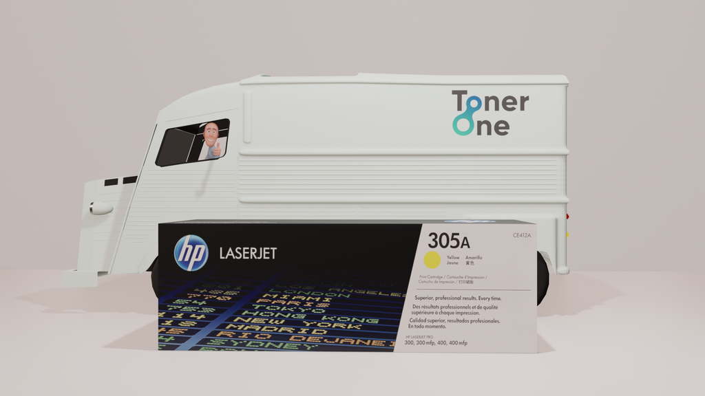 CE412AC 305A Yellow Toner Cartridge (copy)