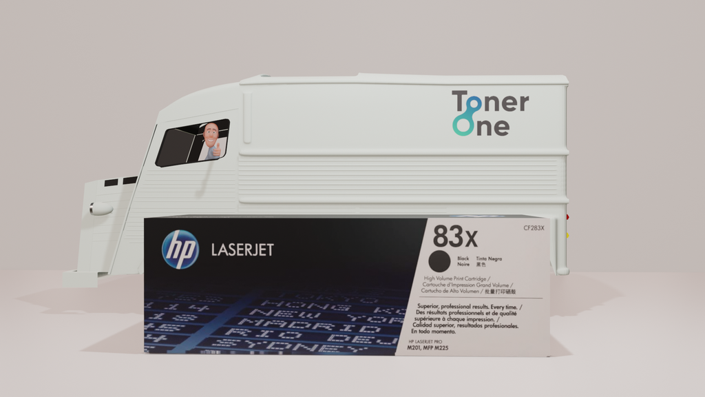 HP 83X Original Toner Cartridge CF283X Black (copy)