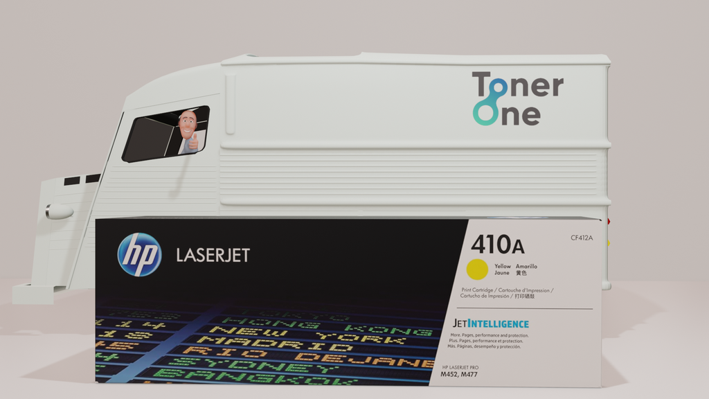 HP CF412A 410A Yellow Toner Cartridge Laserjet M477 M452