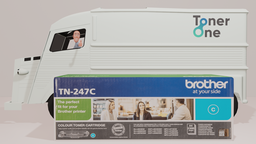 [TN-247C|TONER|OPEN] Genuine High Capacity Brother TN-247C Toner Cartridge - Cyan (copy)