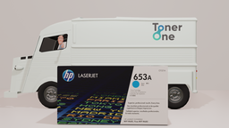 [CF321AH|TONER|B--] Genuine HP CF321A 653A Cyan Toner Cartridge - M651XH M651DN