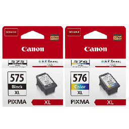 [PG-575XL Black/CL-576XL Color|INK] Canon PG-575XL/CL-576XL High Capacity Multipack - Full Set of 2 Ink Cartridge