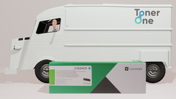 [C332HC0|TONER|B--] Genuine High Capacity Lexmark C332HC0 Toner Cartridge Cyan - New