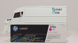 [CF383A|TONER] HP CF383A 312A Original LaserJet Toner Cartridge, Magenta, Single Pack