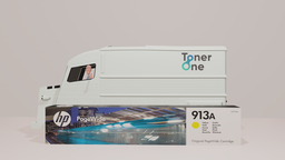 [F6T79AE|INK] HP 913A Original Ink Cartridge F6T79AE Yellow