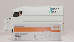 [Oki 44973535|TONER] Geniune Oki 44973535 Toner Cartridge - Cyan