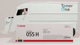 [055H Yellow|TONER] Genuine High Capacity Canon 055H Toner Cartridge - Yellow