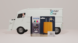 [C13T05H64020|INK] Epson 405XL Suitcase High Yield Genuine Multipack, 4-colours Ink Cartridges, DURABrite Ultra Ink