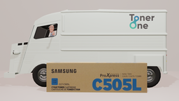 [CLT-C505L|TONER] Samsung SU035A CLT-C505L High Yield Toner Cartridge, Cyan, Pack of 1