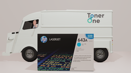 [Q5951A|TONER] HP 643A - Q5951A - 1 x Cyan - Toner cartridge - For Color LaserJet 4700, 4700dn, 4700dtn, 4700n, 4700ph+