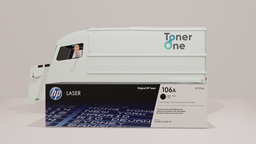 [W1106A|TONER] Genuine HP W1106A 106A Black Standard Laserjet Toner Cartridge