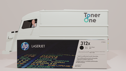 [CF380XC|TONER] HP Genuine CF380X 312X Black Toner Cartridge MFP M476 Sealed New 