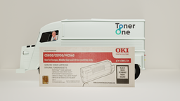 [Oki 43865724|TONER] OKI Genuine 43865724 Black Toner Cartridge C5850/C5950/MC560 Sealed New  