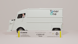 [C-EXV47 Yellow|TONER] Canon Genuine C-EXV47 Yellow Toner Cartridge 8519B002 C250 C255 Sealed VAT Incl