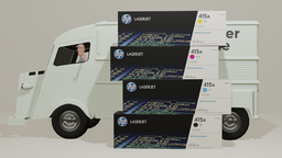 [415A Set C/Y/M/K|TONER] HP 415A Set W2030A W2031A W2032A W2033A CMYK - New