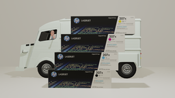 [207X Set C/Y/M/K|TONER] Genuine HP 207X High Capacity HP 207X (Set C/Y/M/K)Toner Cartridge - Multipack