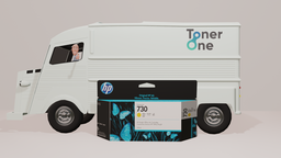 [P2V64A|INK|OOD] HP 730-130 ml - Jaune - Originale - DesignJet - cartouche d'encre - Pour DesignJet SD Pro MFP, T1600, T1600dr, T1700, T1700dr, T2600, T2600dr (copy)