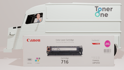 [716M|TONER] Canon 716 M - 1978B002 - 1 x Magenta - Toner Cartridge - For iSENSYS LBP5050, LBP5050N, MF8030CN, MF8040Cn, MF8050CN, MF8080Cw