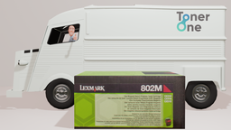 [80C20M0|TONER] Low Use Lexmark 80C20M0 Toner Cartridge - Magenta