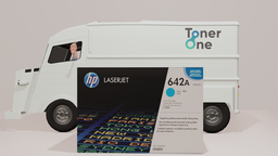 [CB401A|TONER] HP CB401A 642A Original LaserJet Toner Cartridge, Cyan, Pack of 1
