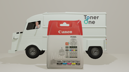 [PGI-580XL/CLI-581|INK] Canon 2078C005 Ink Cartridge - Pigment Black/Cyan/Magenta/Yellow/Black