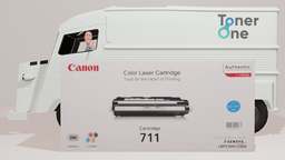 [711C|TONER] Genuine Original Canon 711C Toner Cartridge - Cyan