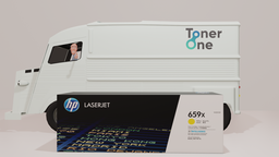 [W2012X|TONER] HP W2012X 659X High Yield Original LaserJet Toner Cartridge, Yellow, Single Pack