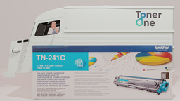 [TN-241C|TONER] Genuine Brother TN-241C Standard Capacity Toner Cartridge - Cyan