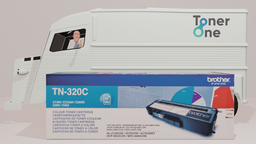 [TN-320C|TONER|B--] Genuine Brother TN-320C Toner Cartridge - Cyan