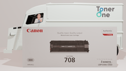 [708|TONER] Genuine Canon 708 Standard Capacity toner cartridge - Black