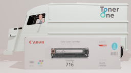 [716C|TONER] Genuine Canon 716C Toner Cartridge - Cyan