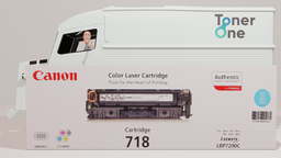 [718C|TONER] Genuine Canon 718C Toner Cartridge - Cyan