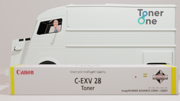 [C-EXV28Y|TONER] Genuine Canon C-EXV28Y Toner Cartridge - Yellow