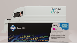 [CB543A|TONER] Genuine HP 125A Standard Laserjet Toner Catridges-CB543A-Magenta