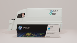 [CE321A|TONER] Genuine HP 128A Standard Laserjet Toner Cartridges -CE321A - Cyan