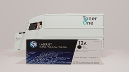 [Q2612AD|TONER] Genuine HP 12AD DualPack Laserjet Toner Cartridges