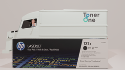 [CF210XD|TONER] Genuine HP 131A|131X|131XD  Standard, High Capacity and Dual Pack Laserjet Toner Cartridges - CF210A- CF210X-CF210XD-Black
